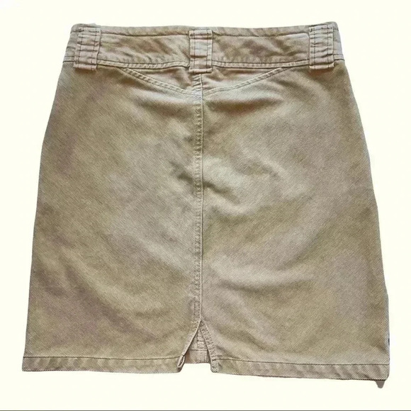 Women’s Gap Stretch Corduroy Mini Skirt Tan size 6 - Picture 2 of 10
